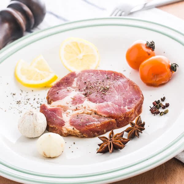 black pepper pork chop 100g 荷美尔 黑椒猪排 独立装西餐烧烤用