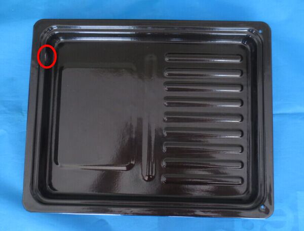 美的小烤箱配件正品全新 mg17ck-aar/aab烤盘(298*240mm)(有瑕疵)