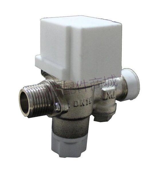 皇明太阳能热水器配件进水开关 皇明电磁阀手动自动一体两用