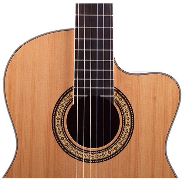 马丁史密斯 39寸古典吉他 缺角电箱木吉它 标准初学入门独奏乐器