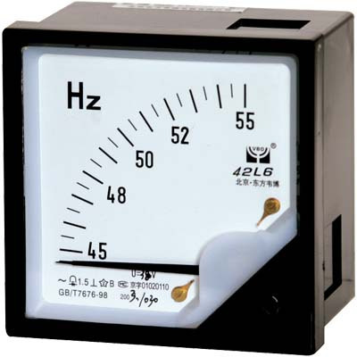 天正指针式频率表42l6-hz 380v 外形120*120开孔112*112正品订制