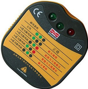 mastech ms6860n 插座测试仪 验电器 适合家庭家装用