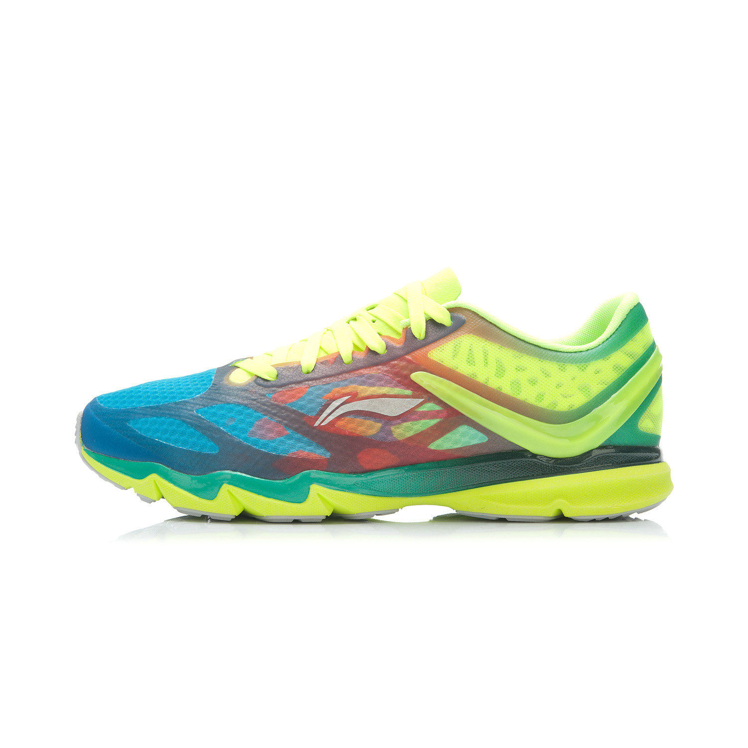 李宁男鞋2015夏季新款跑步鞋正品网鞋超轻12代运动鞋子arbk019-10