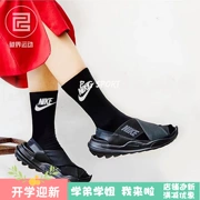 Bộ đếm chính hãng Nike Nike PRAKTISK Dép nữ chiến binh màu đen Ninja Beach AO2722-001 - Giày thể thao / sandles