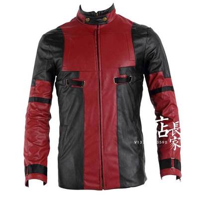 taobao agent X -Men COSPLAY clothing men Marvel Marvel hero Deadpool Cos clothes deadpool leather clothes