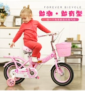 Xe đạp trẻ em Thượng Hải đích thực Xe đạp trẻ em 3 tuổi 2-4-6-9 tuổi Cô bé xe đẩy trẻ em 20 inch - Con lăn trượt patinet / trẻ em