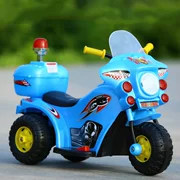 Xe đẩy trẻ em điện cho trẻ em bốn bánh đồ chơi trong nhà sạc cho bé có thể ngồi với thanh đẩy xe máy - Con lăn trượt patinet / trẻ em