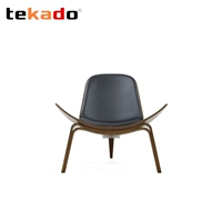 Tekado thiết kế nội thất SHELL CHAIR vỏ tam giác cong cong cong gỗ nụ cười ghế máy bay sopha gỗ