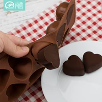 南西 Food -Объявление творческое силиконовое шоколадное желе с железа мороженое плесень