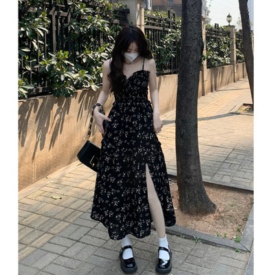 taobao agent Summer advanced slip dress, plus size, high-quality style, fitted