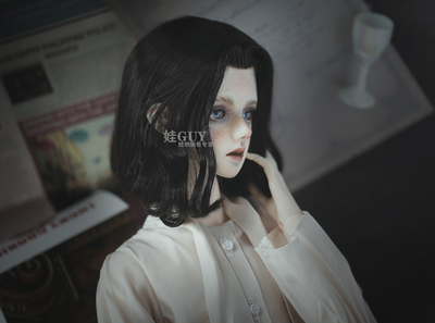 taobao agent Wawa Guy Free Shipping BJD3 points wigs of sd dolls fake hairs in the fake hair, beauty pointed soft hair, small three -pointer short hair