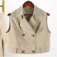 Семья Донгьян [серия BAI] 2021 Новая осенняя одежда свободная, модная и универсальная двойная короткая куртка 1919