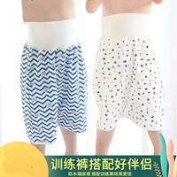 Tã quần cotton chống thấm nước không thấm nước vải đào tạo quần có thể giặt được cho bé trai và phụ nữ bé đi vệ sinh tã nước tiểu mùa hè - Tã vải / nước tiểu pad tã