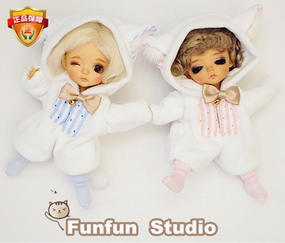 taobao agent A small amount of spot bjd baby's clothes puppet clothes meow cat cat 1/8 lati size does not include baby