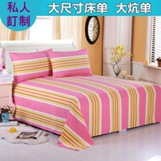 Kang đơn bông cũ vải thô tấm cỡ lớn custom-made tùy chỉnh riêng 3 m 3,5 m 4 m - Khăn trải giường