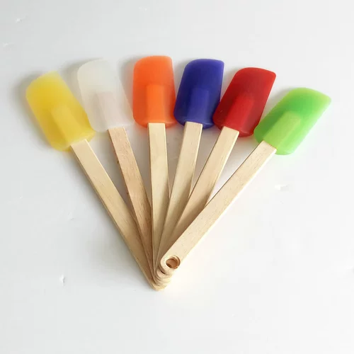 Платиновый силиконовый термостойкий кремовый скребок, Германия