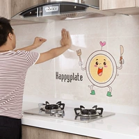 Термостойкая прозрачная самоклеющаяся плита, кухня, обои, водонепроницаемая наклейка на стену