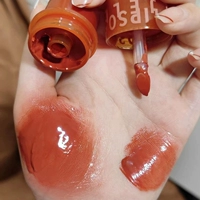 Печать, помада, прозрачный стеклянный блеск для губ, J04, зеркальный эффект