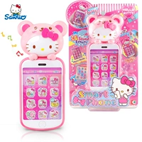 Hello Kitty Hello kitty, игрушка, реалистичный музыкальный мобильный телефон, сенсорный экран