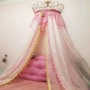 Mới Bắc Âu White Princess Bed Feather Ball Bunk Bed Rèm Girl Heart Bed Sợi Dream Bed Trang trí Sợi rèm - Bed Skirts & Valances rèm giường ký túc