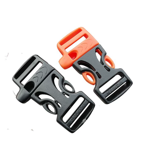 Высококачественный дорожный спасательный жилет, свисток с застежкой, рюкзак, замок, пряжка, 20мм