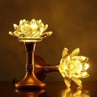 Yuantong Buddhist Crystal Lotus Lantern Lanter Buddha Light Light Lantern Lantern Lontus Lotus Lantr