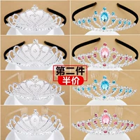 Hàn Quốc trẻ em đội mũ trùm đầu công chúa headband cô bé tóc phụ kiện kẹp tóc cô dâu vương miện sinh viên bé gái phụ kiện tóc trẻ em