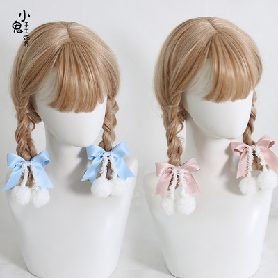 taobao agent Japanese genuine demi-season hair accessory, plush, Lolita style