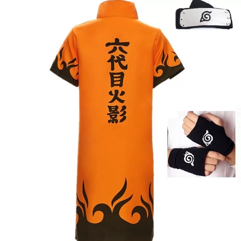 [Наруто Shippuden cosplay плащ 4-го и 6-го Хокаге плащ]