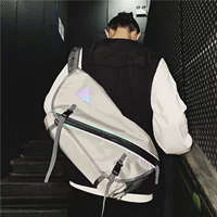 Брендовая сумка на одно плечо в стиле хип-хоп, рюкзак, популярно в интернете, подходит для студента