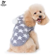 Mùa thu đông 2016 mới DOGO sẽ diện quần áo len hình ngôi sao năm cánh cho chó Schnauzer Quần áo VIP - Quần áo & phụ kiện thú cưng