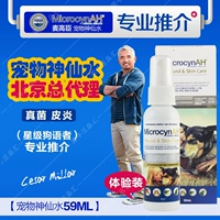 American Microcyn Mai Gaochen Pet Fairy Water Dog Chó và Chó Trải nghiệm Nấm 60ml - Cat / Dog Medical Supplies các loại vật tư y tế cho thú cưng