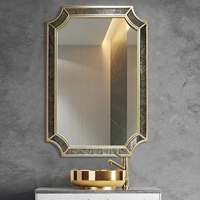 Европейское зеркало зеркало Мягкое наряд Имитация древнего зеркала туалетной зеркал зеркало зеркало Зеркало Стена Стена Стена Стран