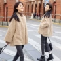 2019 mùa thu mới của phụ nữ thời trang ngắn đoạn Xiao Nizi áo đầu xuân nhỏ người đàn ông áo len - Áo khoác ngắn áo khoác nữ trung niên