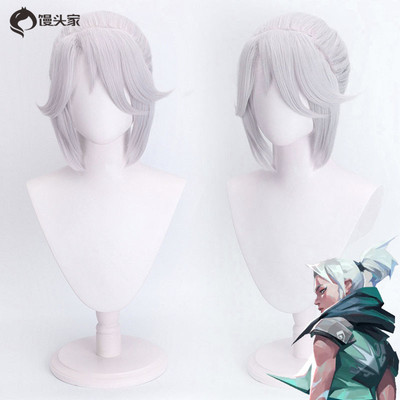 taobao agent Bun Home Valorant Jet Cosplay wig wig wig wigs