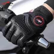 Găng tay xe máy off-road nam bốn mùa thiết bị lái xe máy ngoài trời màn hình cảm ứng chống rơi tất cả đề cập đến chống trượt