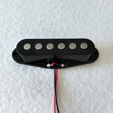 Звукосниматель 东礼电吉他配件st单线圈黑色6mm加大音点铝镍钴5号白色拾音器一套