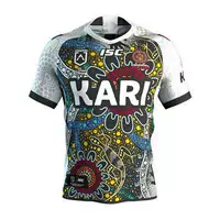 Quần áo bóng bầu dục ngụy trang của thổ dân 2019-20 Quần áo bóng đá NRL mới Quần áo bóng bầu dục bản địa Jerse - bóng bầu dục áo thun chơi bóng bầu dục