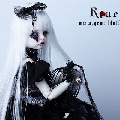 taobao agent GEM noble doll 1/4bjd doll, the eyes of God, Riy Rae, crow dark black wind