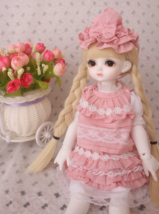 [bjd sd娃娃 粉色bambi相似衣 可定做尺寸]