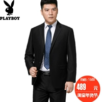 Playboy mùa thu và mùa đông mẫu phù hợp với phù hợp với nam trung niên kích thước lớn kinh doanh chuyên nghiệp cha phù hợp với váy cưới bộ vest nam trẻ trung