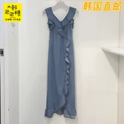 Hàn Quốc mua GUESS nữ 19 mới thể thao váy denim giản dị YJ2D7753 kẹo cao su bong bóng Hàn Quốc - Trang phục thể thao