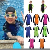 Детский купальник подходит для мужчин и женщин, ультрафиолетовый солнцезащитный крем, бассейн, Италия, УФ-защита, обучение