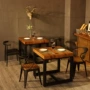 American Square Dinette Kết hợp phòng ăn Bàn ghế Nội thất nhà hàng Retro Công nghiệp Trà gió Cửa hàng Bàn cà phê - Nhà cung cấp đồ nội thất 	đồ gỗ trang trí treo tường	