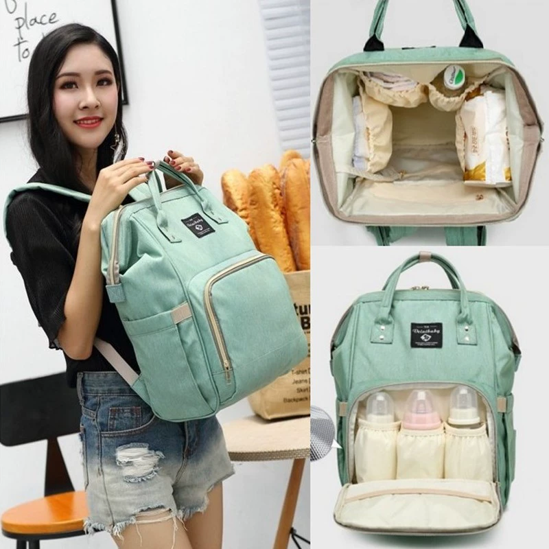 Túi cho con bú Mommy Bag Mom 2020 Balo đi chơi mới Balo bà mẹ và trẻ em Phiên bản Hàn Quốc Dung tích lớn Du lịch Po - Túi / túi Baby