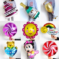 Мультяшное украшение, воздушный шар, вечернее платье, детский макет, подарок на день рождения