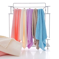 Сухое банное полотенце, детский шарф для умывания, хлопковый мягкий слюнявчик, хорошо впитывает воду