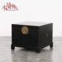 Mới Trung Quốc hộp mũ chính thức Cổ gỗ đơn giản sofa bên nhỏ bàn cà phê lưu trữ hộp chính thức Nội thất cổ điển - Cái hộp thùng gỗ đựng đồ