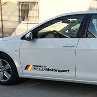 Volkswagen Polo Polo Golf Magotan Bo La Langye Персонализированная царапина наклейка с боковой наклейкой