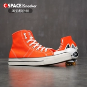 Cspace Converse Lucky Star Classic Giày cao cổ nam Giày trượt ván thông thường 164215C - Plimsolls